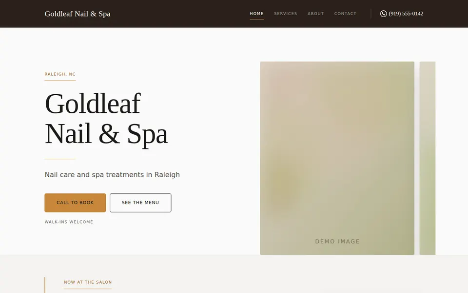 Warm Luxury Demo